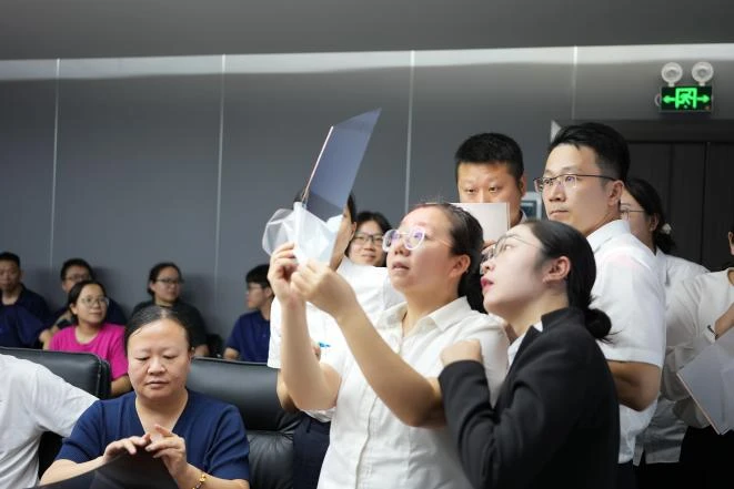 PDLC Smart Film Technology training session