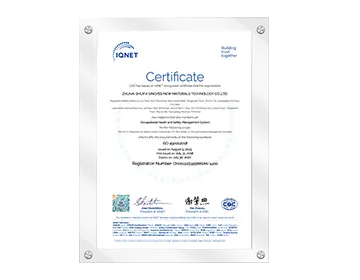 ISO45001 Occupational Health and Safety Management System